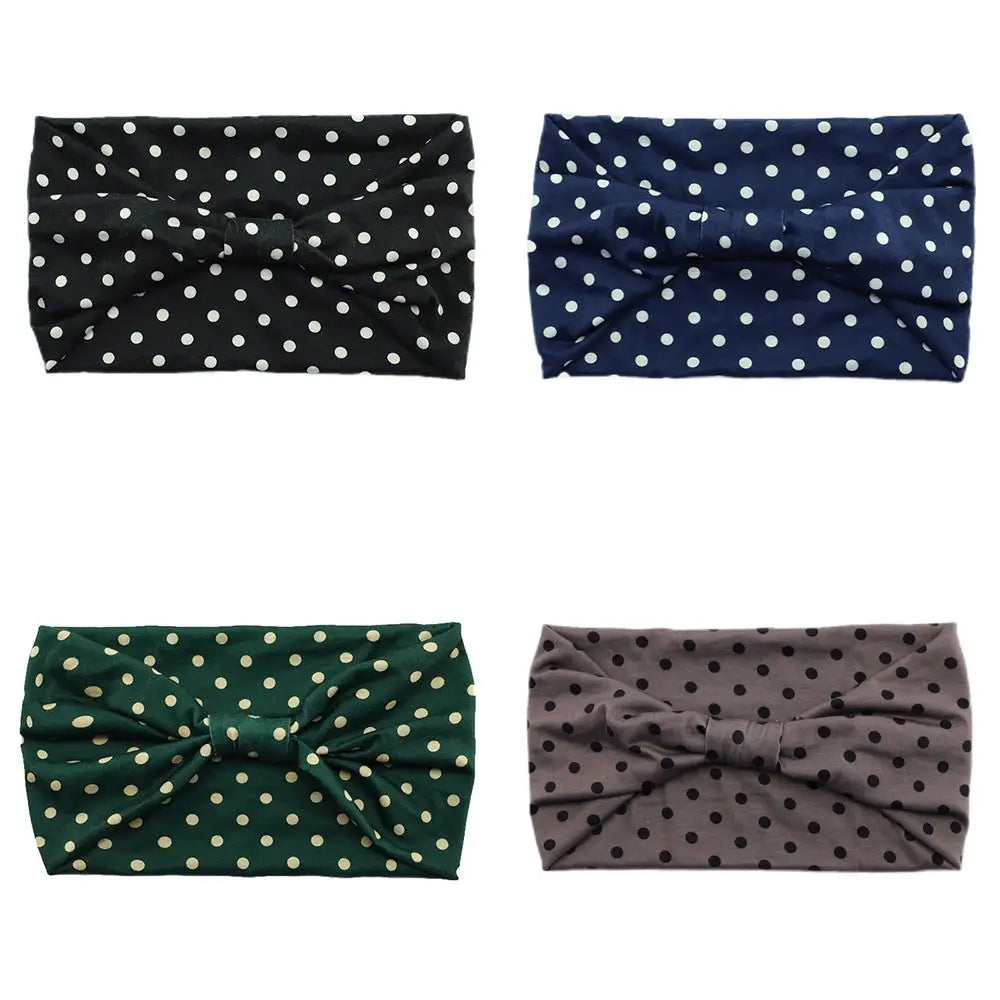 Polka Dot Yoga/Workout Sweatbands