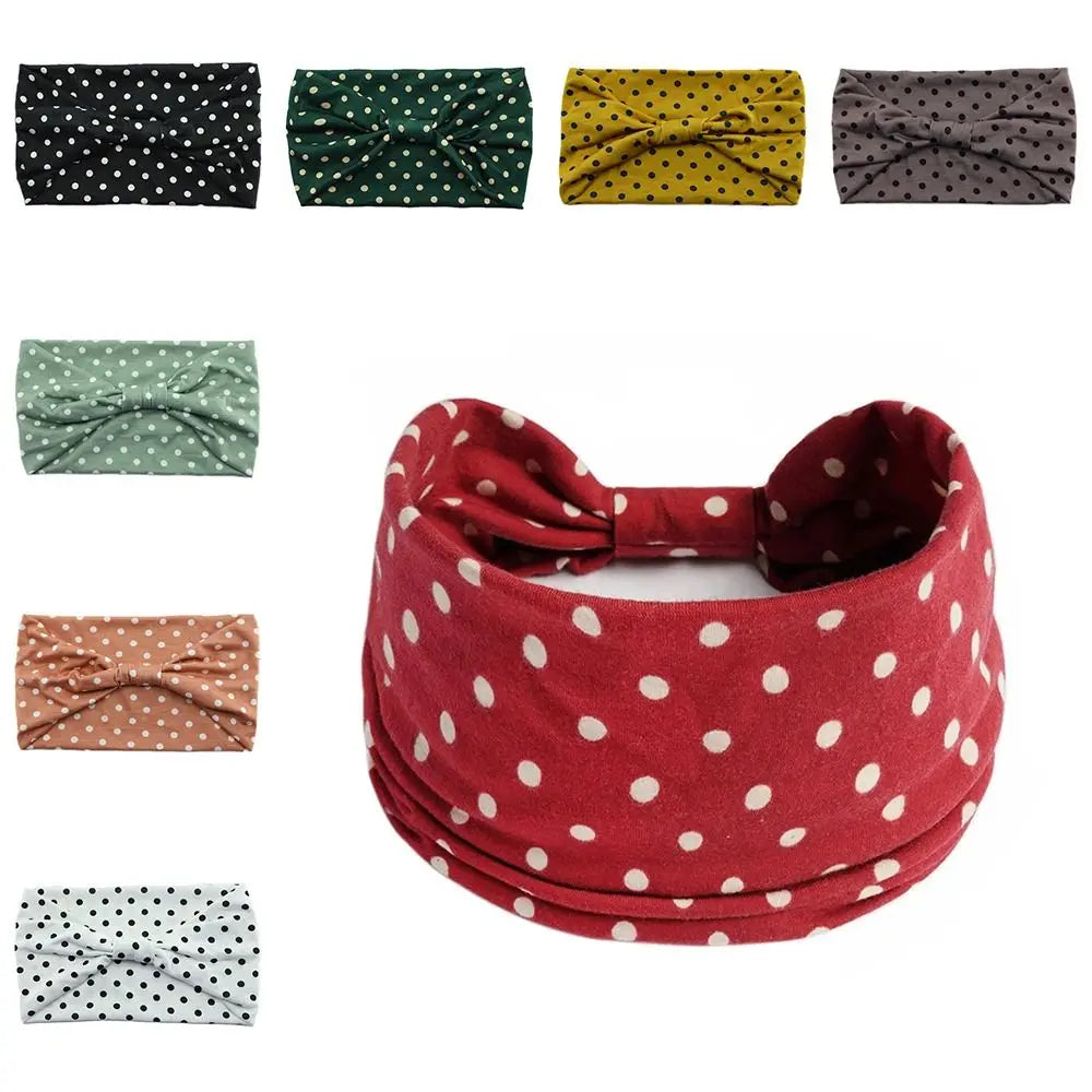 Polka Dot Yoga/Workout Sweatbands