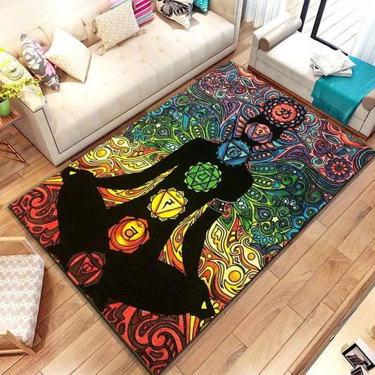 Seven Chakra Yoga Carpet